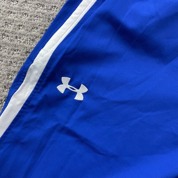 Under ARMOUR UA Track Pants Men Extra Large XL Blue Activewear New With Tags - Picture 2 of 16